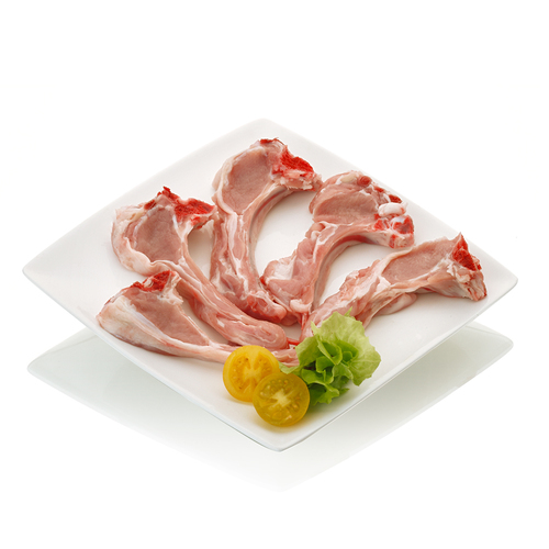 Chuletas de cordero lechal.