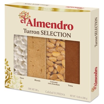 Surtido turrón EL ALMENDRO 370 g.