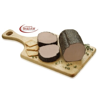 Paté de pato a la pimienta.