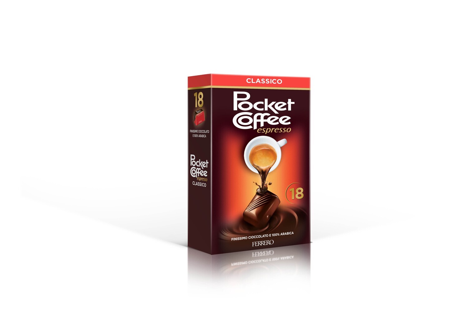 Pocket coffee espresso FERRERO 225 g.