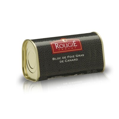 Bloc de foie grass de canard ROUGIÉ (210 gramos).