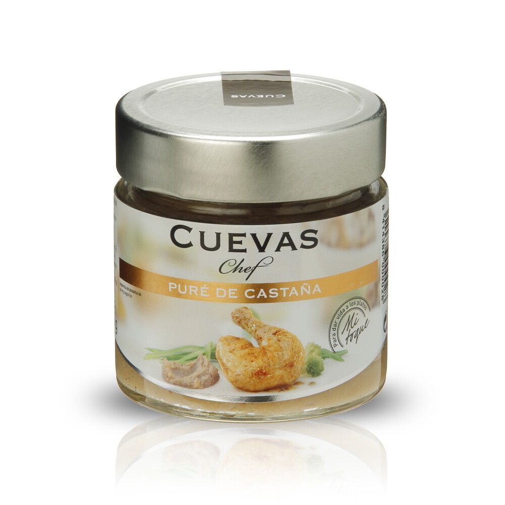 Puré de castañas CUEVAS, 245 g.