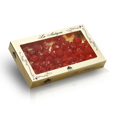 Cereza roja escarchada LA ANTIGUA DE LEÓN, 250 g.