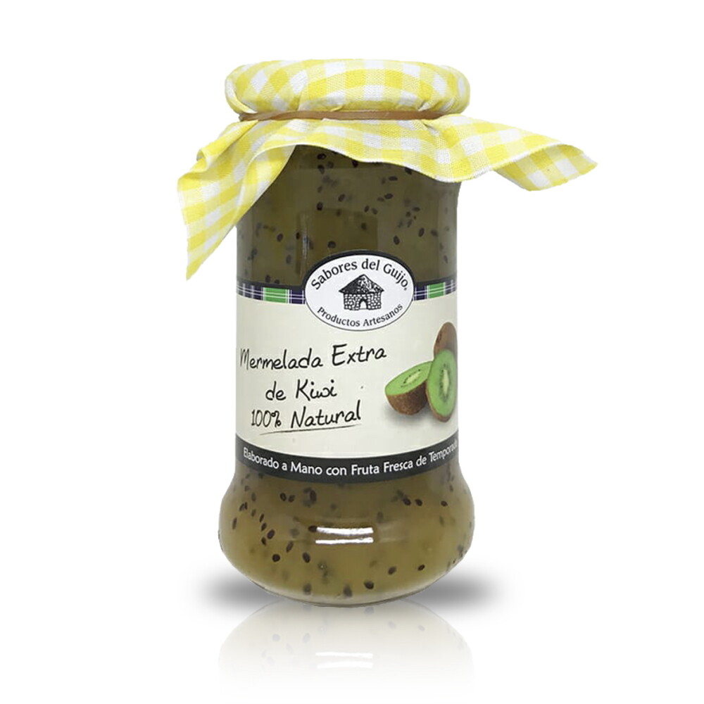 Mermelada extra artesana de kiwi SABORES DEL GUIJO.