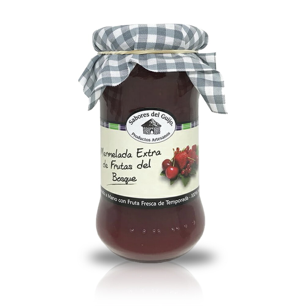 Mermelada extra artesana de frutos del bosque SABORES DEL GUIJO.