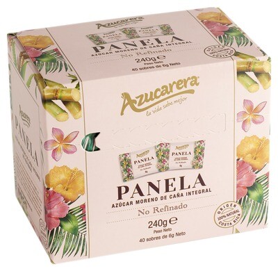 Panela azúcar moreno de caña integral AZUCARERA 240 gr.