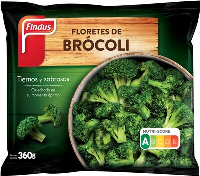 Floretes de brócoli FINDUS 360 gr.