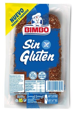 Pan de molde sin gluten BIMBO 300 gr.