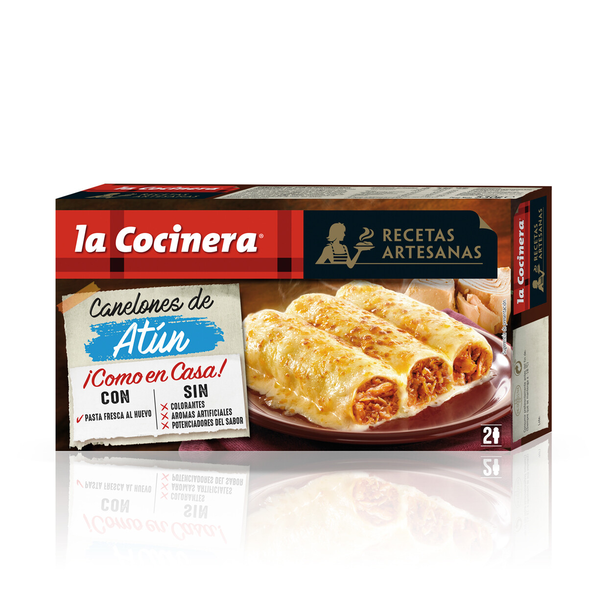 Canelones de atún LA COCINERA.