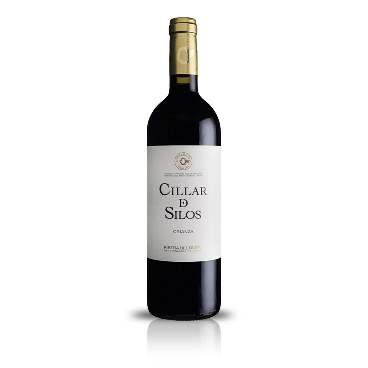 Vinto tinto crianza D.O Ribera de Duero CILLAR DE SILOS, 75 cl.