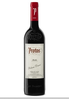 Vino tinto tempranillo PROTOS ROBLE D.O. Ribera del Duero 1,5 l.