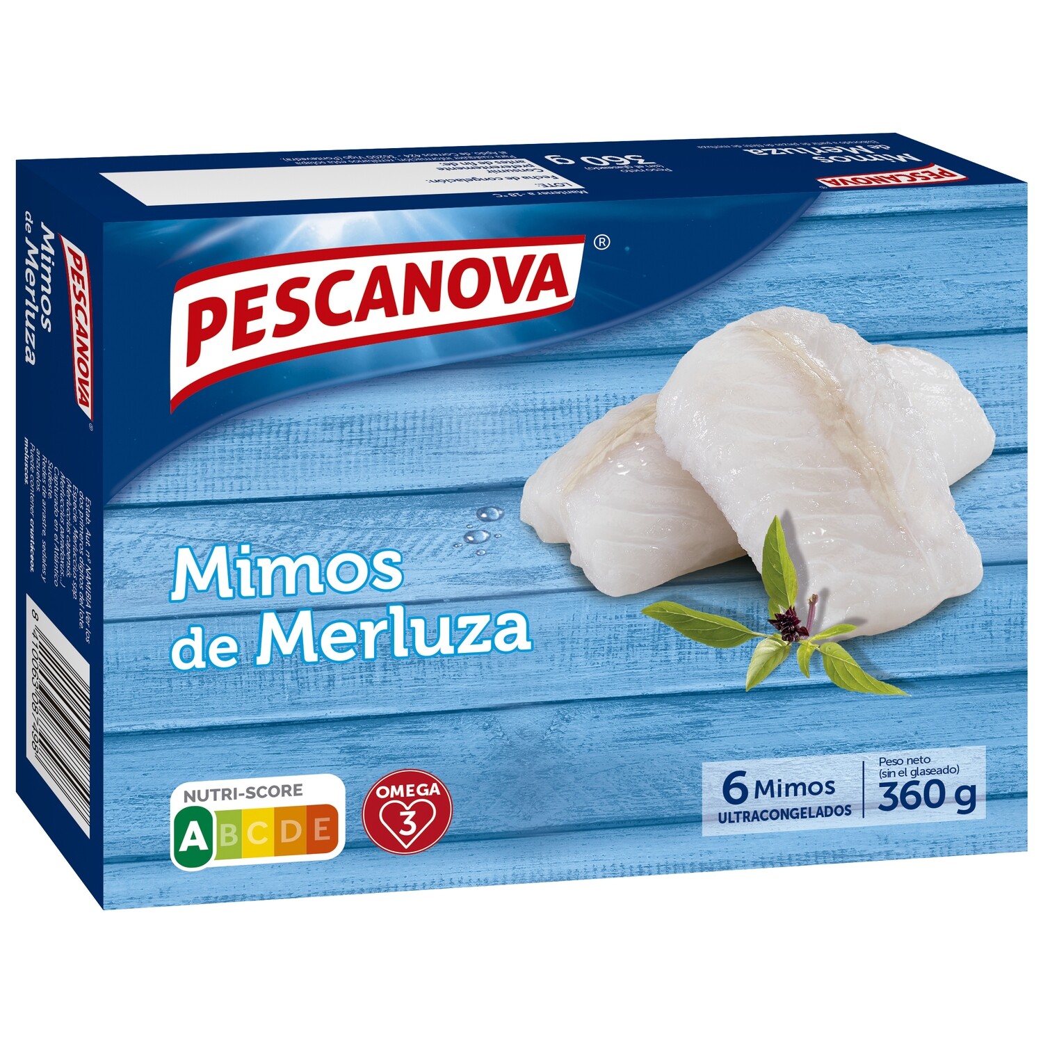 Mimos de merluza PESCANOVA 360 gr.