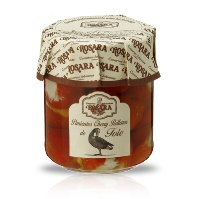 Pimientos cherry rellenos de foie ROSARA 9/15 uds.