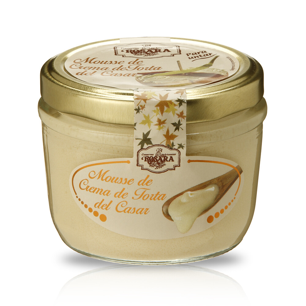 Mousse de crema de Torta del Casar ROSARA.
