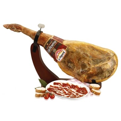 Jamón de LA HOGUERA gran reserva al corte