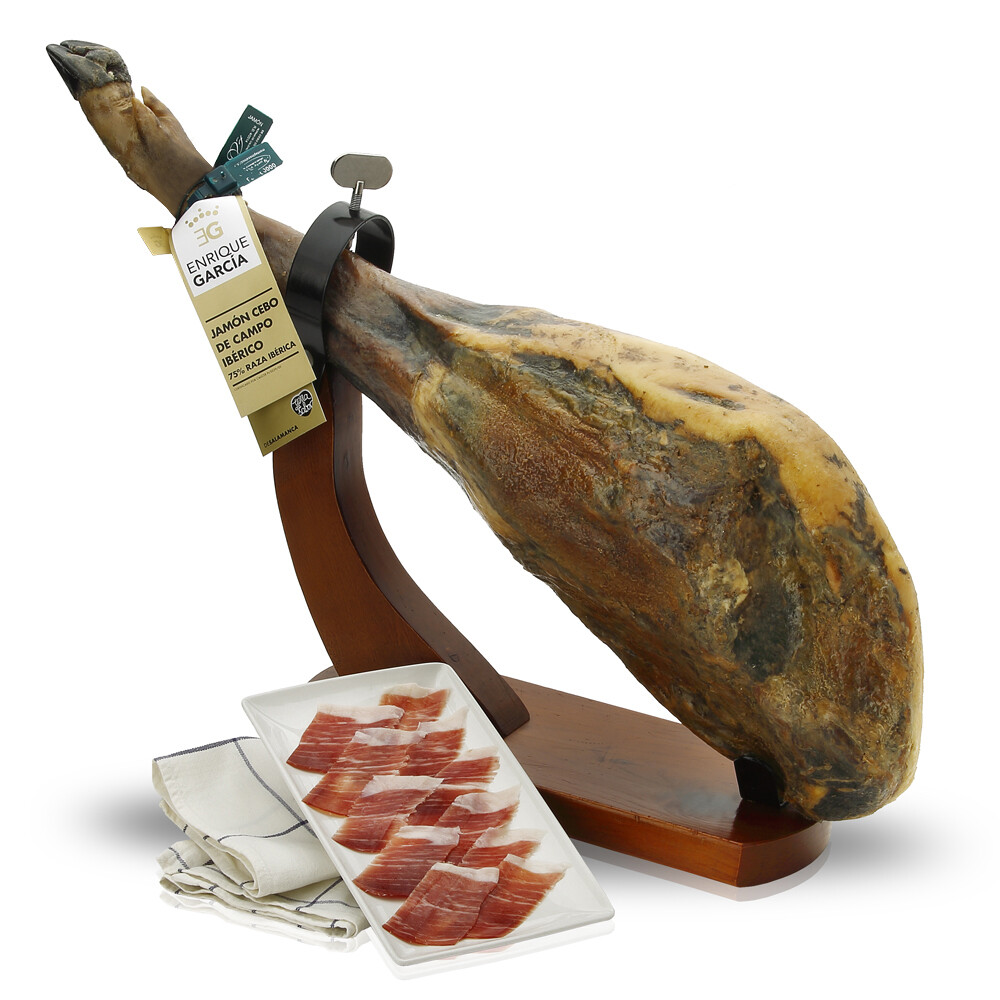 Jamón 75% ibérico de cebo de campo ENRIQUE GARCÍA.