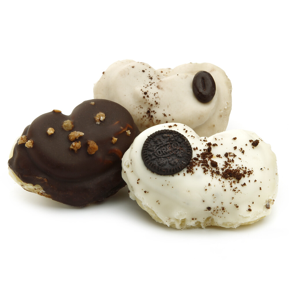 Palmerita jugosita rellena de OREO, FERRERO ROCHER o tiramisú.