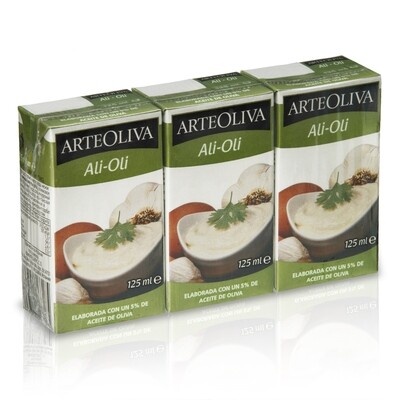 Ali-oli ARTEOLIVA pack 3, 375ml.