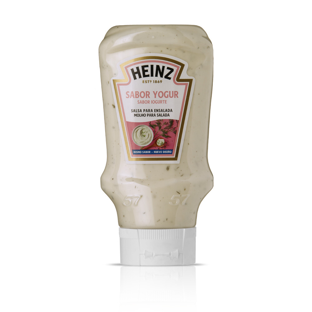 Salsa de yogur para ensaladas HEINZ.