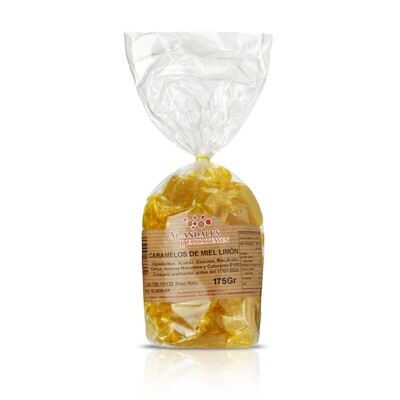 Caramelos de miel limón AL-ANDALUS DELICATESSEN, 175 g.