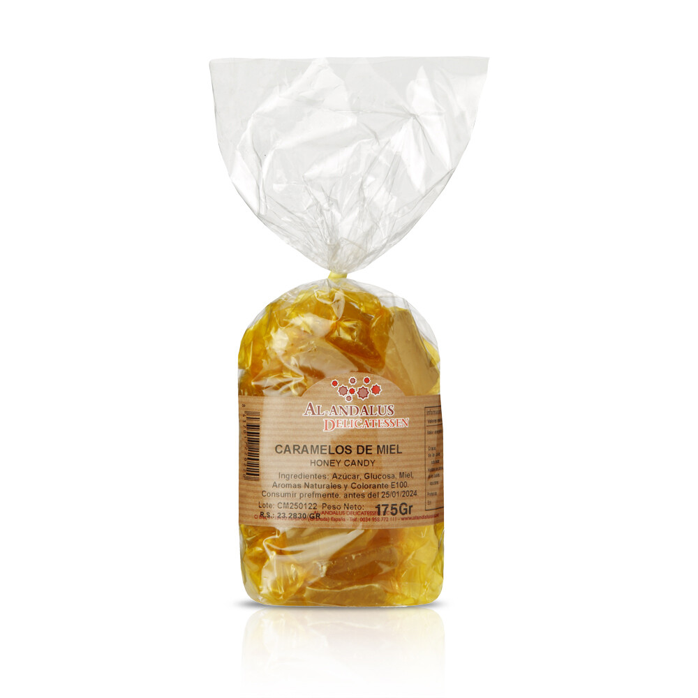 Caramelos de miel AL-ANDALUS DELICATESSEN, 175 g.