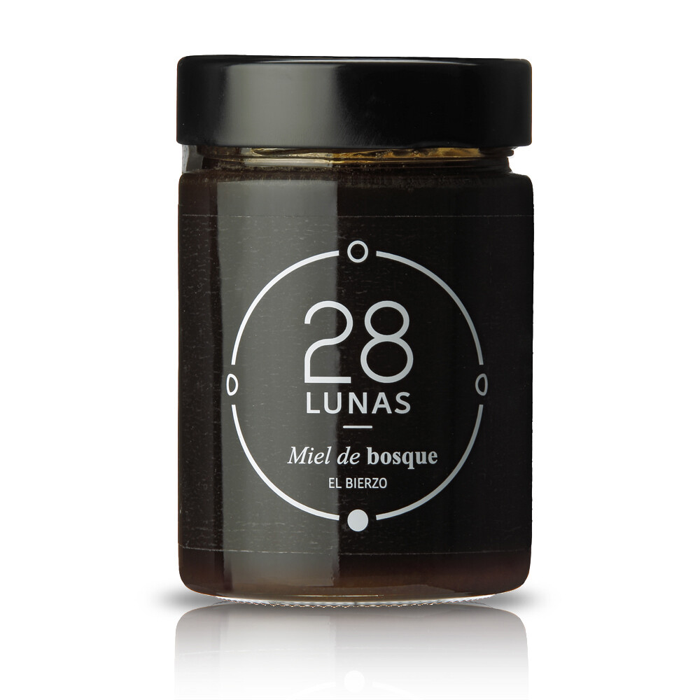 Miel del bosque de El Bierzo 28 LUNAS, 500 g.