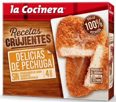 Pechuga Empanada La Cocinera 4 Uds