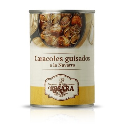 Caracoles guisados a la navarra ROSARA.