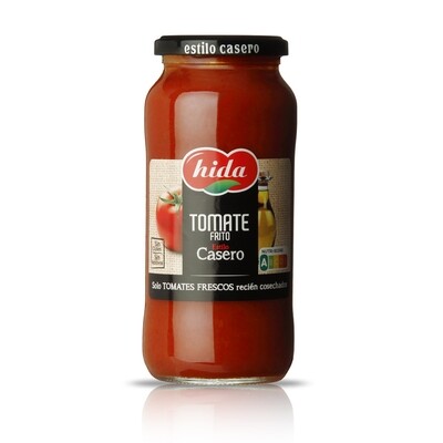 Tomate frito casero HIDA, 560 g.