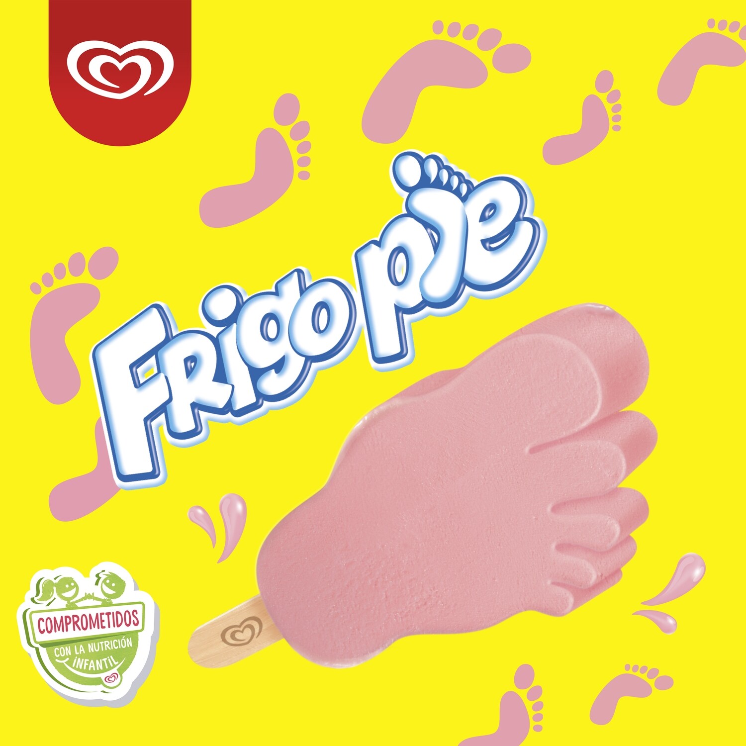 Frigopie fresa FRIGO 6 uds.