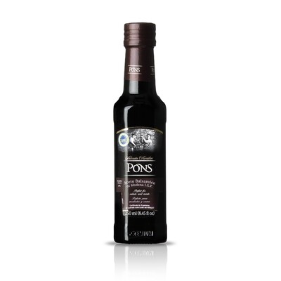 Aceto balsámico PONS, botella de 250 ml..