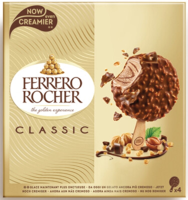 Bombón helado FERRERO ROCHER 4 uds.