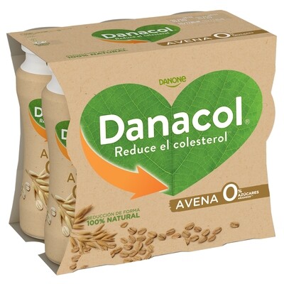 Danacol avena 0% DANONE 6 uds.