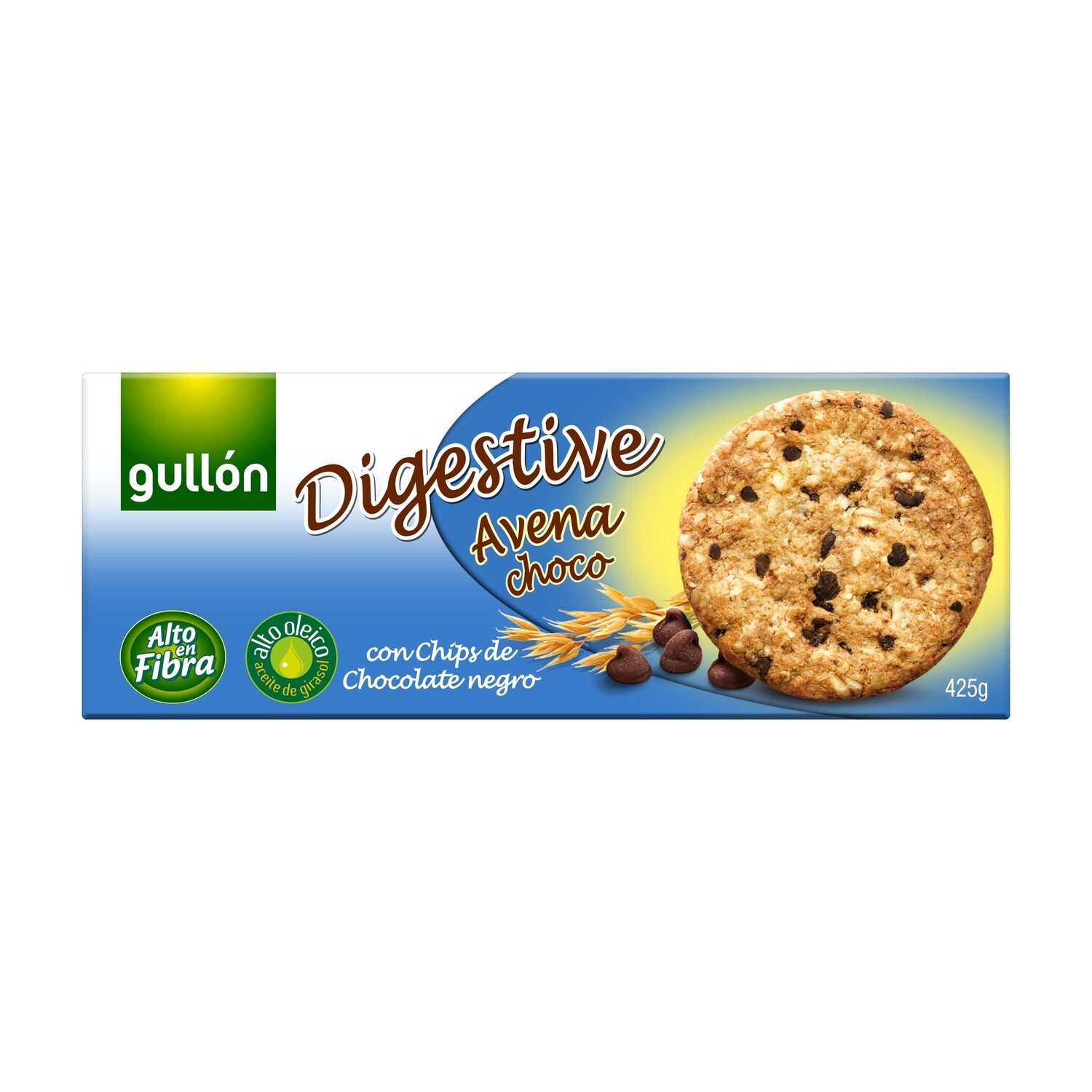 Galletas digestive avena choco GULLON 425 g.