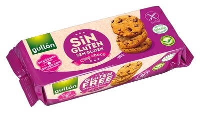 Galletas chip choco sin gluten GULLON 130 g.