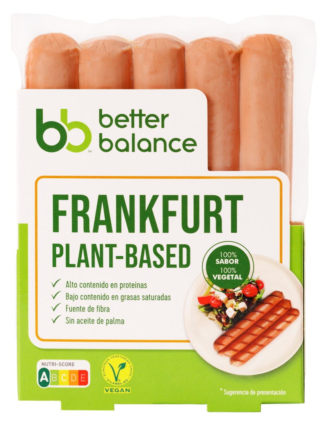 Salchichas frankfurt better balance CAMPOFRIO 200 g.