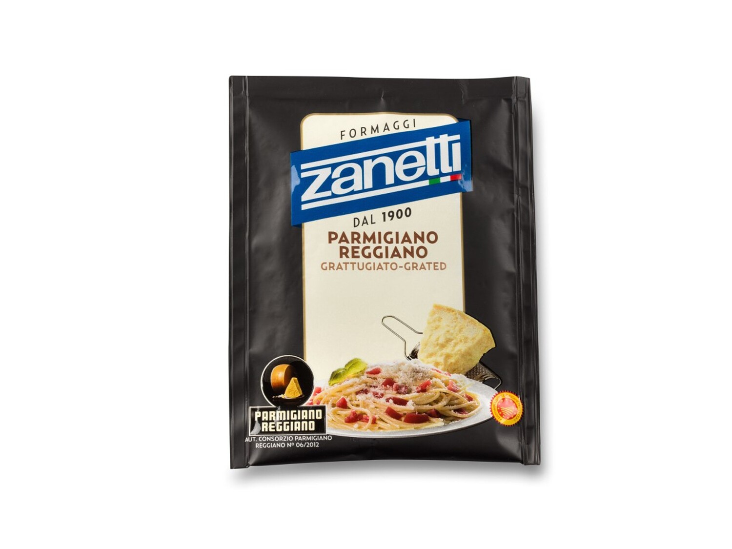 Queso parmesano rallado ZANETTI 40 g.