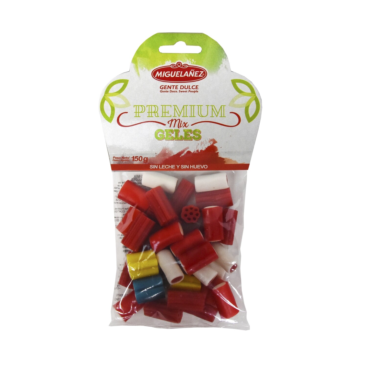 Gominolas geles mix premium MIGUELAÑEZ 150 g.