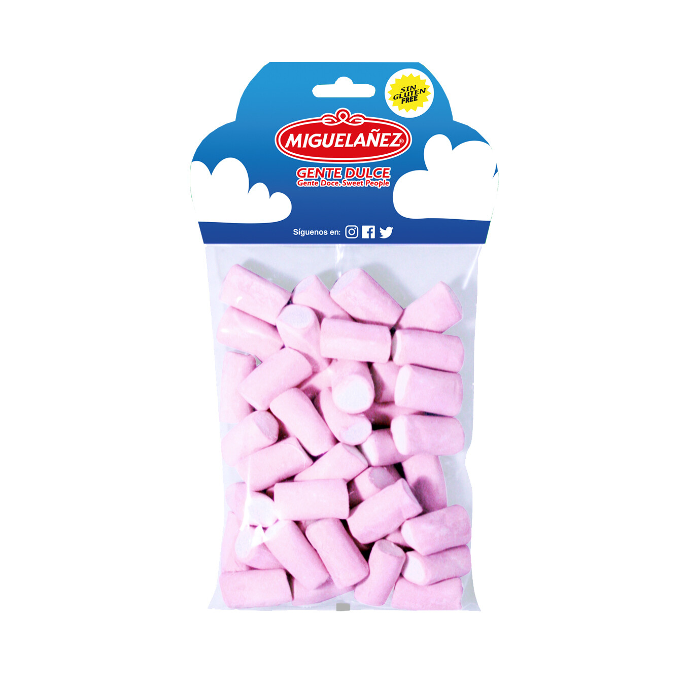 Gominolas nubes sin gluten MIGUELAÑEZ 150 g.