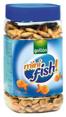 Galletitas saladas mini fish cracker GULLON 350 g.