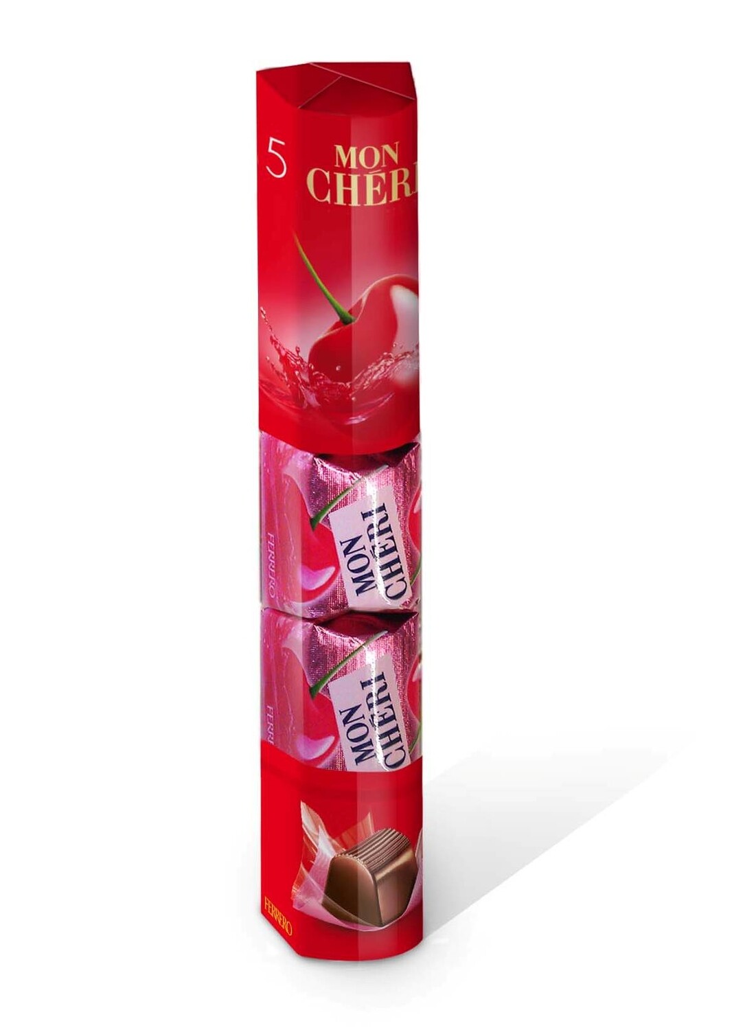 Bombones mon cheri caja 5 FERRERO  53 g.