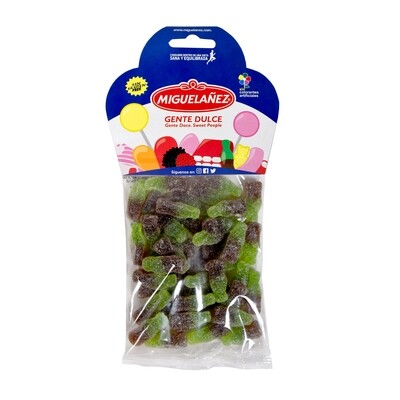 Gominolas con forma de botella de cola MIGUELAÑEZ 150 g.