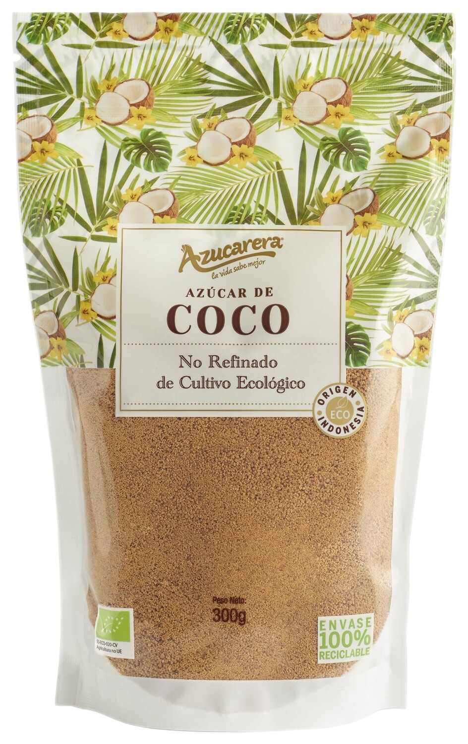 Flor de coco AZUCARERA 300 g.