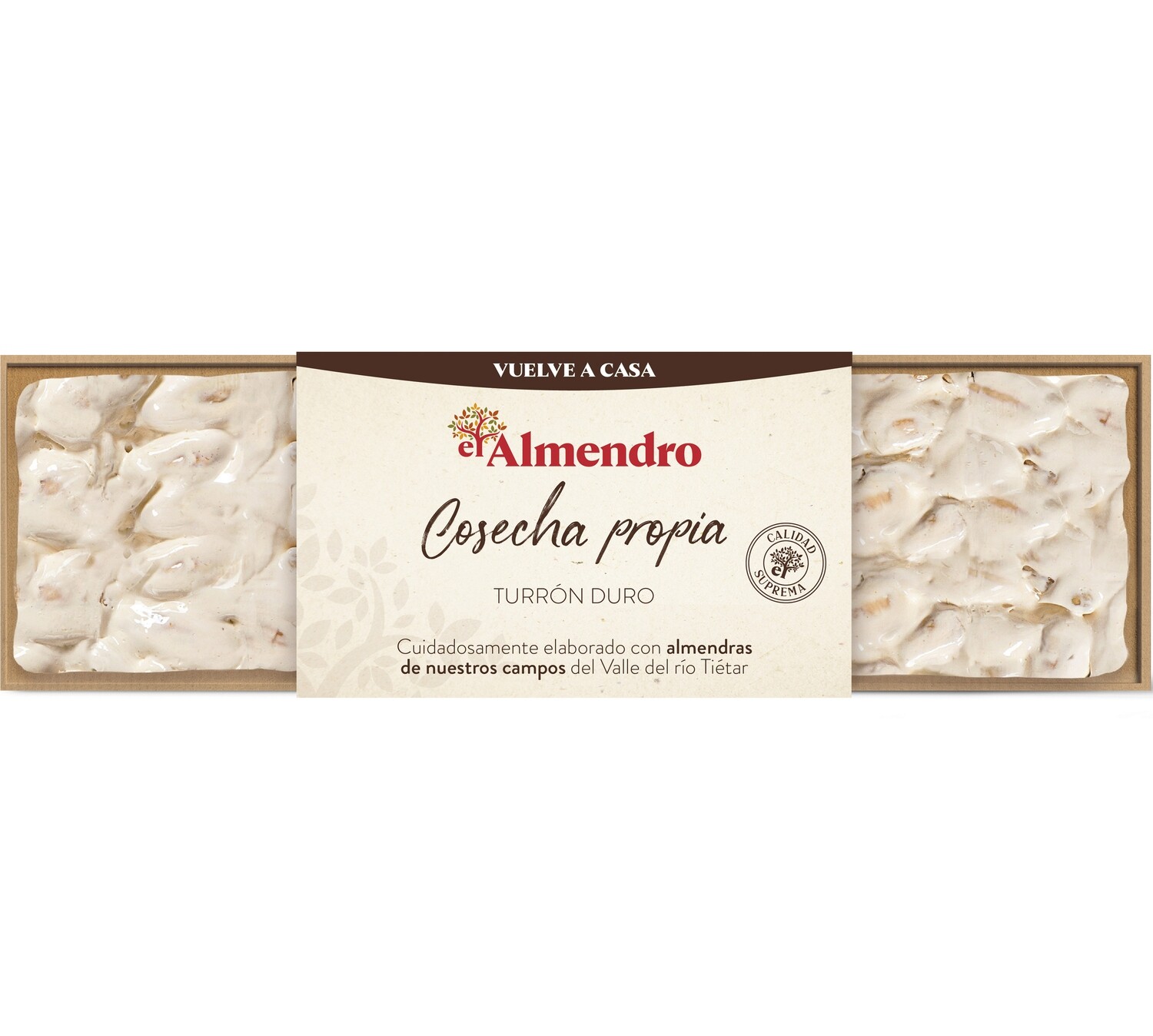 Turrón duro cosecha propia EL ALMENDRO 300 g.