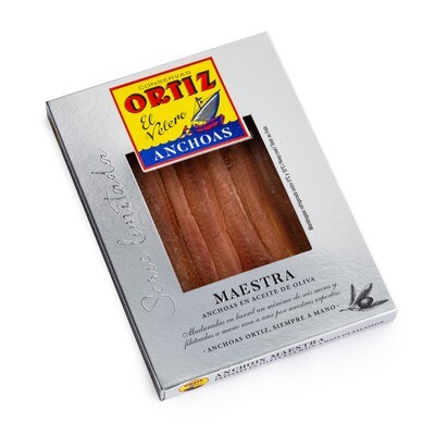 Anchoas en aceite de oliva Serie Limitada Maestra de ORTIZ.