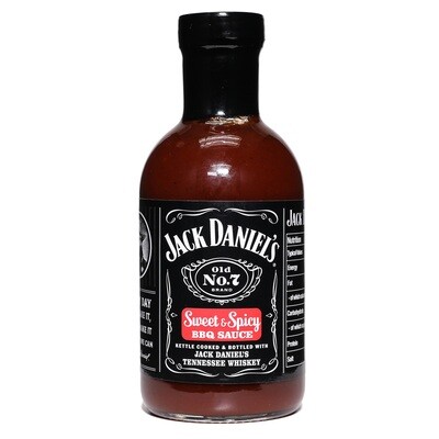 Salsa barbacoa dulce y picante JACK DANIEL&#39;S 553 g.