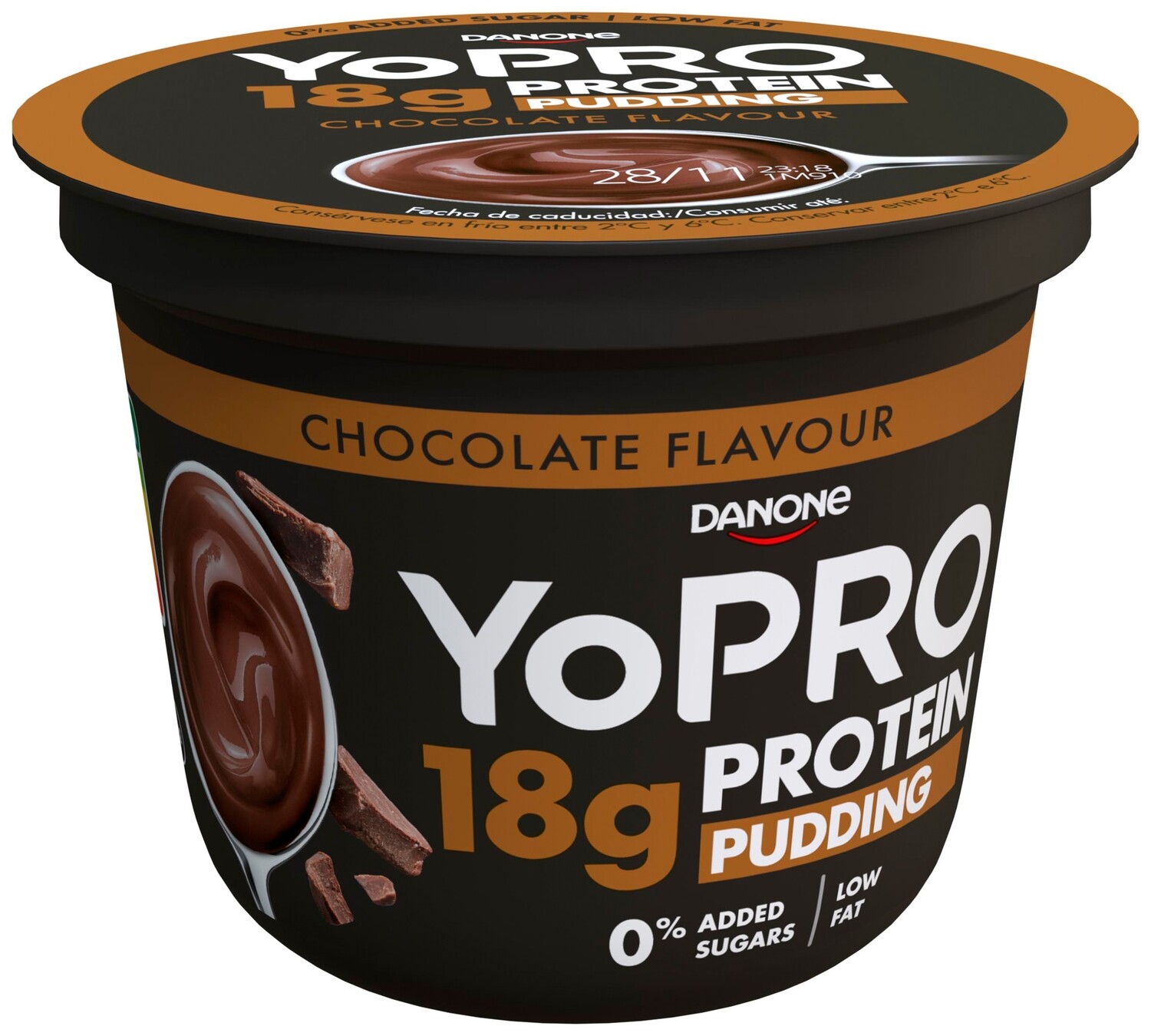 Yopro pudding proteína chocolate x 1