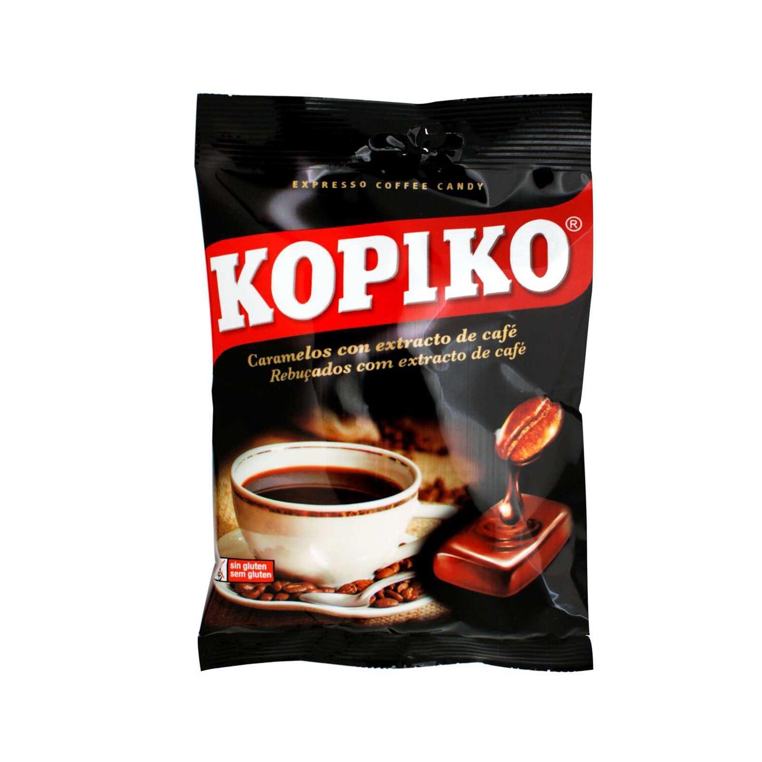 Caramelo duro con extracto de café kopiko sin gluten MIGUELAÑEZ 80 g.