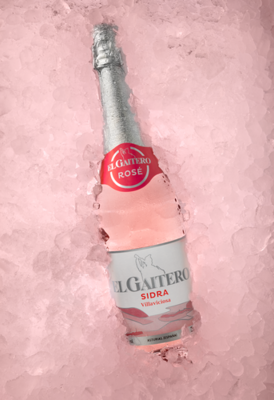 Sidra El Gaitero Rosé 75 cl.