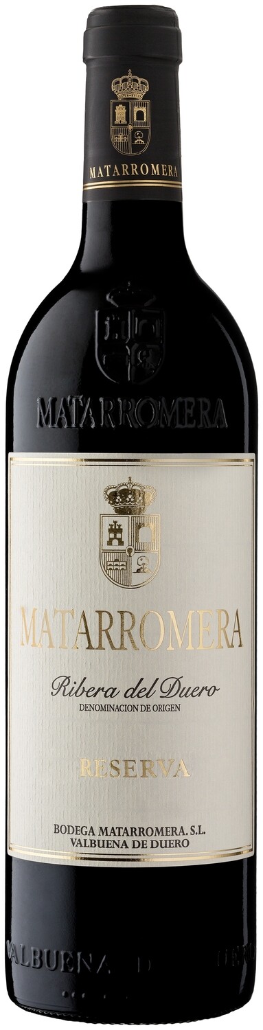 Vino tinto reserva D.O. Ribera del Duero MATARROMERA, 75 cl.